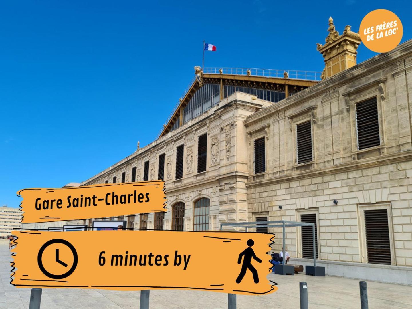- Avec Balcon & Climatisation - Les Freres De La Loc' Appartement Marseilles